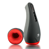 Vibromasseur Masturbateur Masculin en Silicone / Machine Automatique de Fellation Chauffante et Aspirante