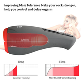 Male Silicone Masturbator Vibrator / Automatic Heating and Sucking Blowjob Machine - EVE's SECRETS