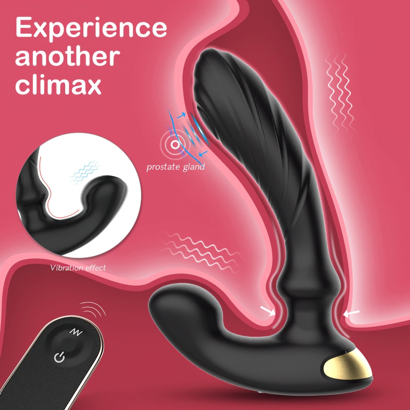Male Thumping Prostate Massager / Anal Masturbator With Remote Control / Comfortable Sex Toy - EVE's SECRETS