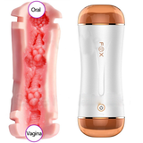 Male Vagina Anal Double Channel Masturbator / Men Masturbation Cup Realistic Pussy - EVE's SECRETS