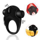 Anneau pénien vibrant multifréquence pour la stimulation de couple/jouets sexuels adultes pour les couples