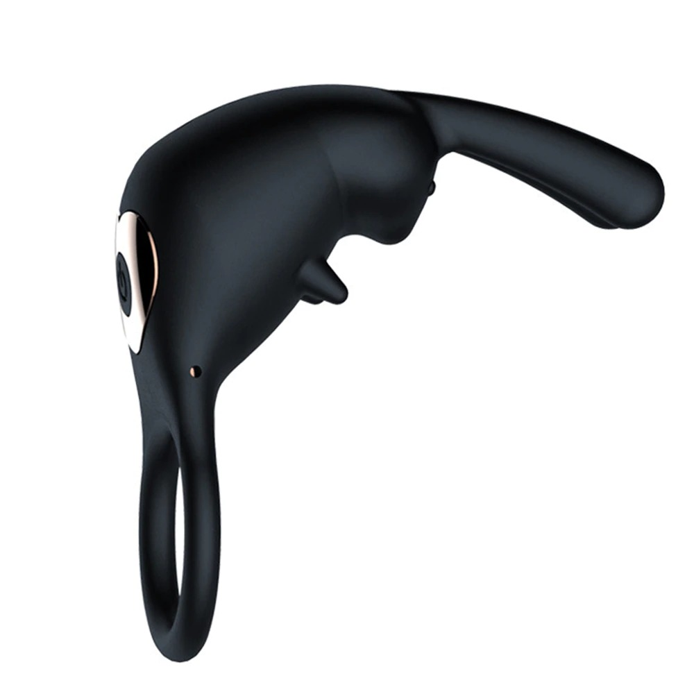 Male Vibrator Penis Cock Ring / Ring Rabbit Mastubator with 10 Frequenc / Stimulator Sex Toy - EVE's SECRETS
