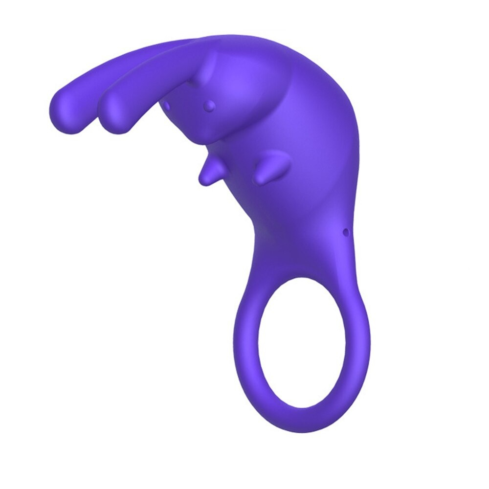 Male Vibrator Penis Cock Ring / Ring Rabbit Mastubator with 10 Frequenc / Stimulator Sex Toy - EVE's SECRETS