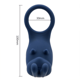 Male 10-Speed Vibrating Rabbit Cock Ring with Clit Stimulation Option / Sex Toys for Couples - EVE's SECRETS