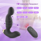 Male Vibrator Prostate Massager / Silicone Anal Plug with Ring / Men Sex Toy Prostate Stimulator - EVE's SECRETS