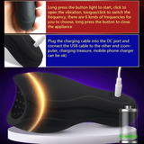 Male Vibrator with 6 Modes Tongue Licking / Adult Sex Toy Penis Head Stimulator - EVE's SECRETS