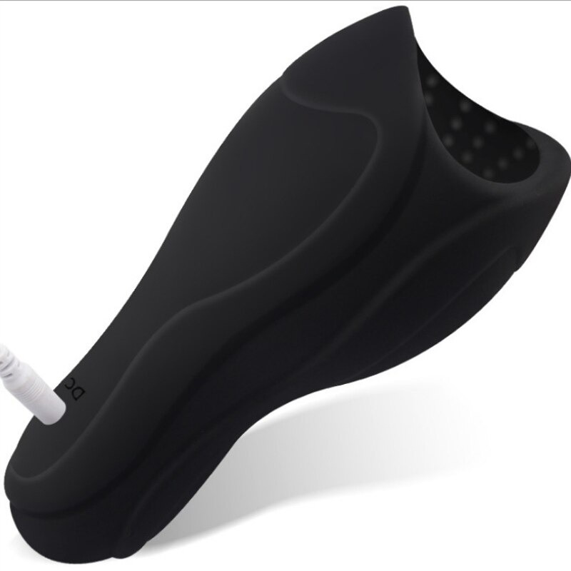 Male Vibrator with 6 Modes Tongue Licking / Adult Sex Toy Penis Head Stimulator - EVE's SECRETS