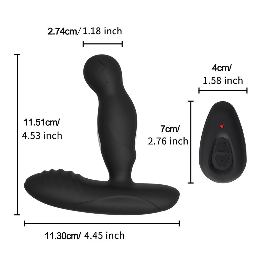 Male Wireless Prostate Massager /Anal Plug / Sex Toys For Men with Remote Control - EVE's SECRETS