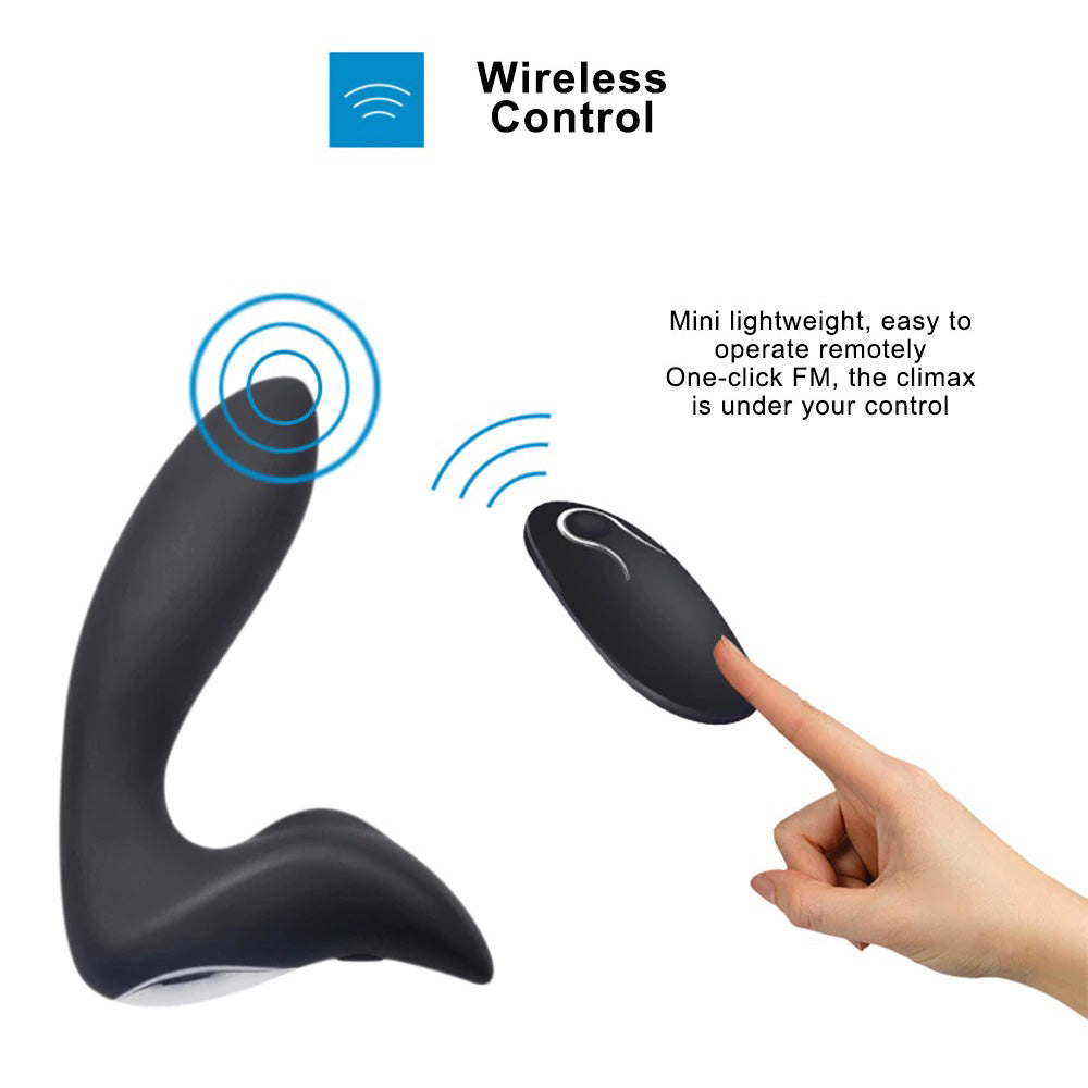 Massager vibrator for Men and Women / Waterproof Anal Butt Plug Masturbator / Prostate Stimulator - EVE's SECRETS