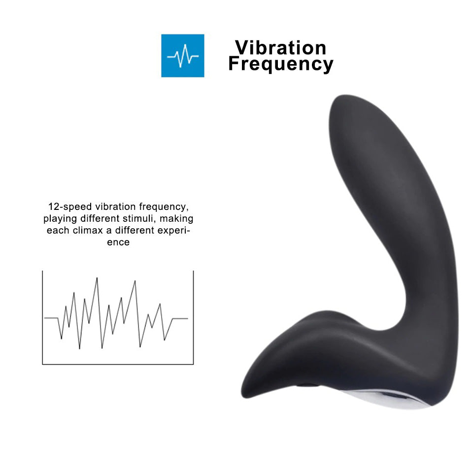 Massager vibrator for Men and Women / Waterproof Anal Butt Plug Masturbator / Prostate Stimulator - EVE's SECRETS