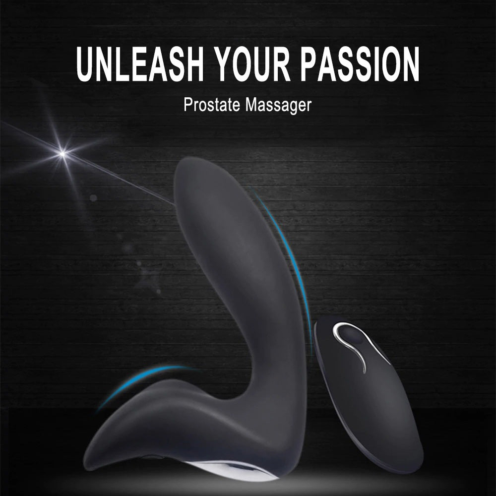 Massager vibrator for Men and Women / Waterproof Anal Butt Plug Masturbator / Prostate Stimulator - EVE's SECRETS