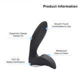 Massager vibrator for Men and Women / Waterproof Anal Butt Plug Masturbator / Prostate Stimulator - EVE's SECRETS