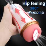 Masturbation Cup in form Vagina Real for Men / Penis Pump Glans Sucking / Male Sex Toys - EVE's SECRETS