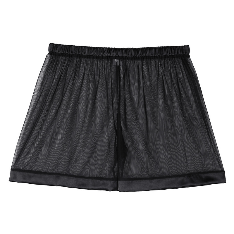 Men's See-Through Nightwear / Lounge Mesh Boxer Shorts for Men / Male Sexy Underwear - EVE's SECRETS