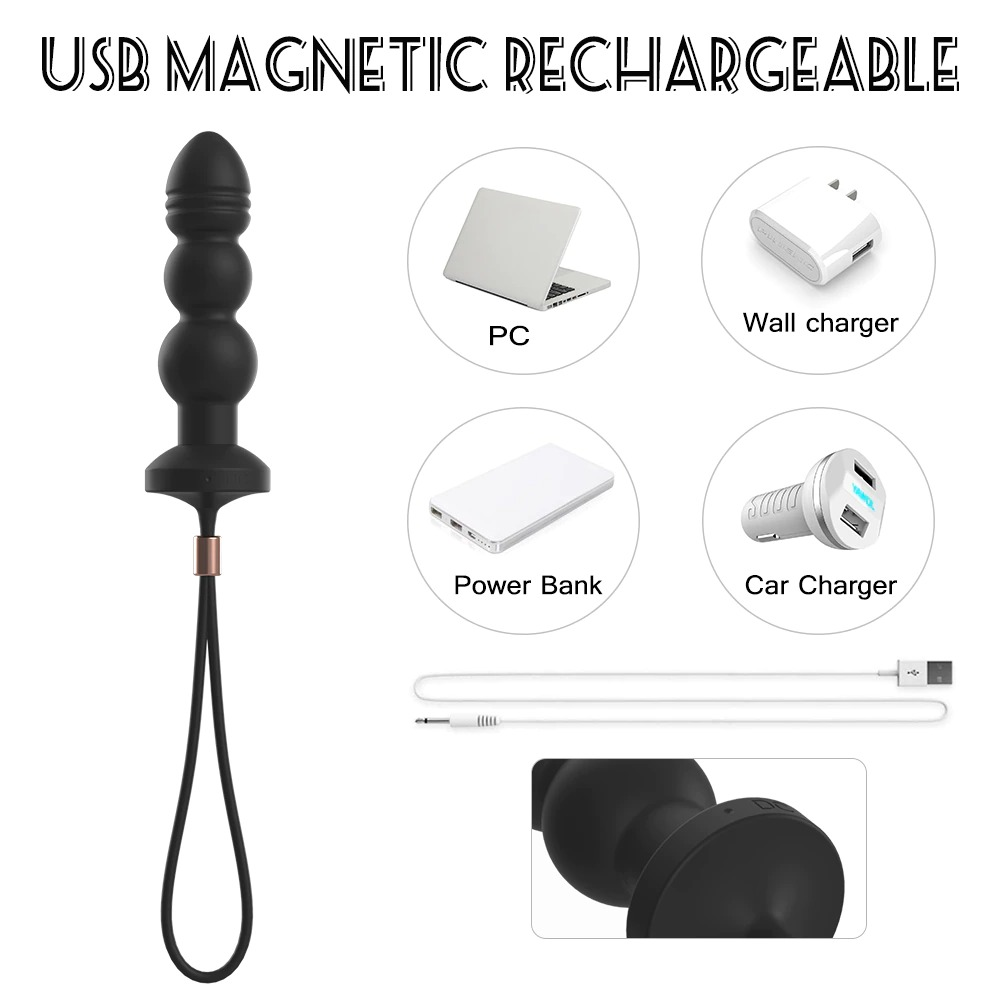 Men's Anal Masturbator / Male Prostate Massager / Remote Controlled Anus Vibrators - EVE's SECRETS