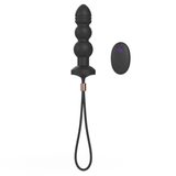 Ferngesteuerter Perlen-Po-Vibrator mit verstellbarer Penisschlaufe / Analsexspielzeug für Erwachsene