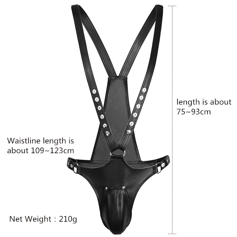 Men's BDSM Body Harness with Open Crotch Function / Sexy Fetish Bondage - EVE's SECRETS