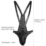 Men's BDSM Body Harness with Open Crotch Function / Sexy Fetish Bondage - EVE's SECRETS