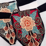 Men's Bikini with Floral Embroidery / Erotic Low Rise Underware / Sexy Male Panties - EVE's SECRETS