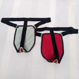 Men's Bikini with Floral Embroidery / Erotic Low Rise Underware / Sexy Male Panties - EVE's SECRETS
