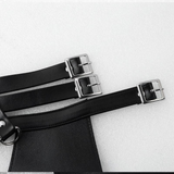 Men's Body Harness With Faux Leather / O-rings Halter Neck Buckles Fancy Costume - EVE's SECRETS