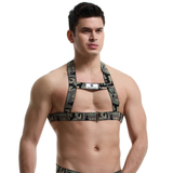 Men's Chest Harness Bondage / Sexy Male Hollow Out Elastic Straps / Erotic Male Costume - EVE's SECRETS
