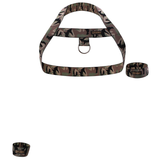 Men's Elastic Body Harness with Metal O-Ring / BDSM Sexy Chest Bondage with Armband and Wristband - EVE's SECRETS