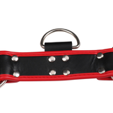 Men's Faux Leather Adjustable Chest Harness / Male BDSM Bondage with Metal Rivets and D-Rings - EVE's SECRETS