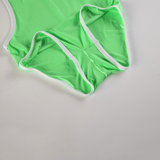 Men's Fitness Wrestling Thin Leotard / Solid Color Sleeveless Skinny Bodysuits / Male Sexy Underwear - EVE's SECRETS
