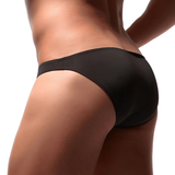 Men's Gay Thin Underwear / Male Breathable Bikini Briefs With U Convex Pouch / Nylon Underpants - EVE's SECRETS