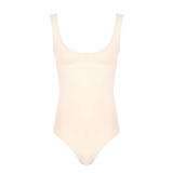 Men's Glossy Breathable Scoop Neck Swimsuit / Sleeveless See-Through Nylon Bodysuit Underwear - EVE's SECRETS