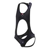 Men's Hollow Out Bodysuit / Male Erotic Leotard with Ring / Sexy Underwear for Men - EVE's SECRETS