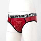 Men's Letter Print Elastic Waistband Underwear / Low Waist Bulge Pouch Male Underpants - EVE's SECRETS
