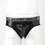 Men's Letter Print Elastic Waistband Underwear / Low Waist Bulge Pouch Male Underpants - EVE's SECRETS