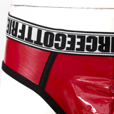 Men's Letter Print Elastic Waistband Underwear / Low Waist Bulge Pouch Male Underpants - EVE's SECRETS
