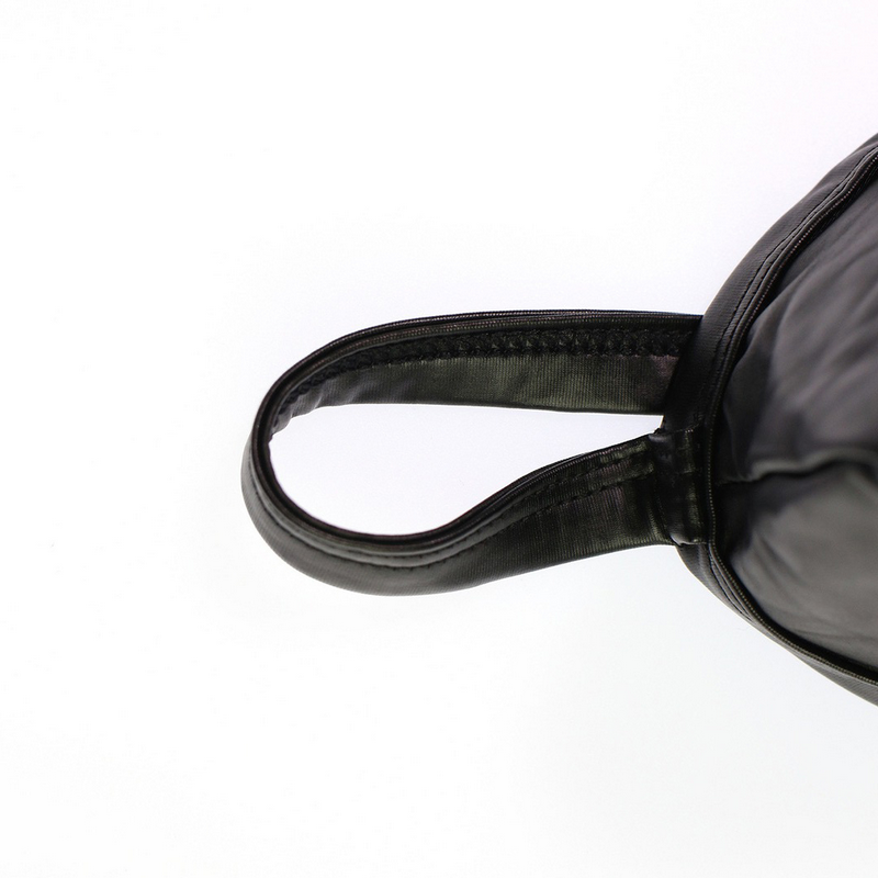 Men's Low Rise Pouch Briefs with Buckles / Male Black Thong / Sexy Underwear for Men - EVE's SECRETS