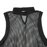 Men's Mesh Patchwork Sleeveless Bodysuit / Sexy Male  See Through Thin Romper - EVE's SECRETS