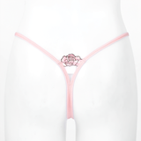 Men's Metal Chain Panties Lingerie / G-Strings Crotchless Open Butt T-Back Underpants - EVE's SECRETS