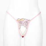 Men's Metal Chain Panties Lingerie / G-Strings Crotchless Open Butt T-Back Underpants - EVE's SECRETS