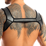 Men's Neoprene Wide Shoulder Straps / Sexy Body Harness For Role Play / Stylish Clubwear - EVE's SECRETS