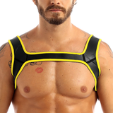 Men's Neoprene Wide Shoulder Straps / Sexy Body Harness For Role Play / Stylish Clubwear - EVE's SECRETS