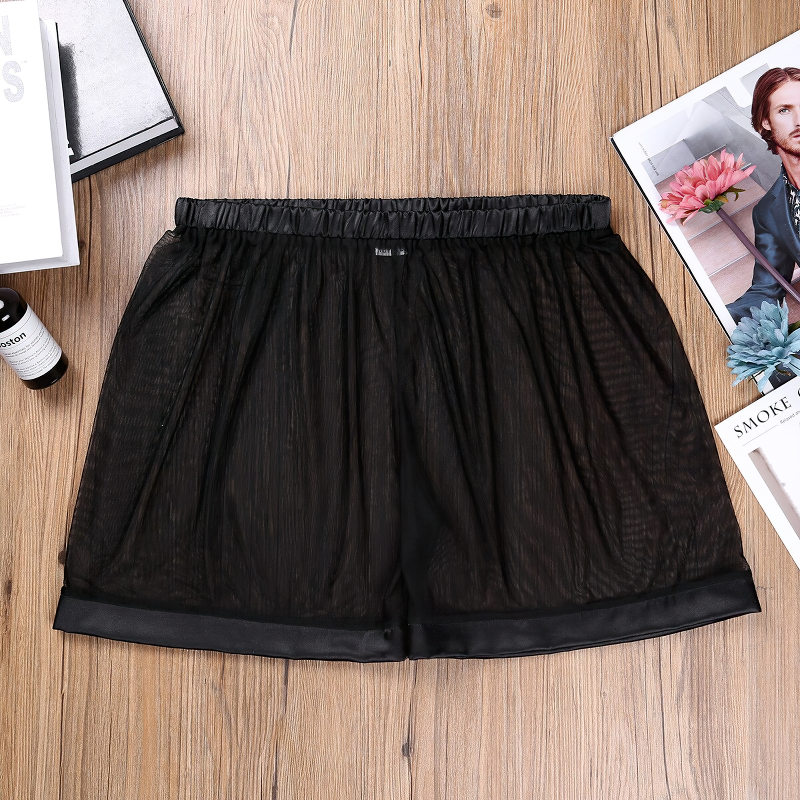 Men's Nightwear See-Though Lingerie Panties / Wetlook Mesh Lounge Boxer Shorts For Gay - EVE's SECRETS