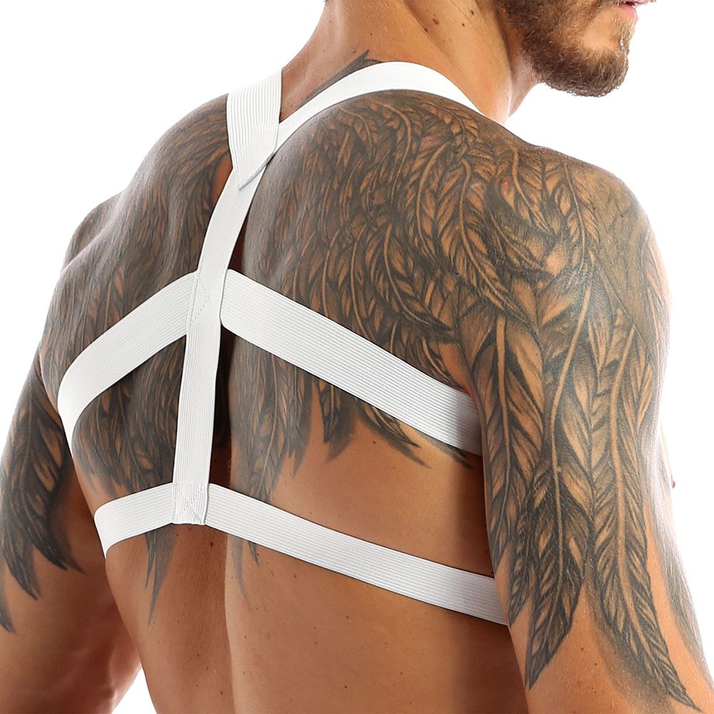 Men's Nylon Chest Harness / Sexy Bondage Underwear for Men / Male Erotic Clothing - EVE's SECRETS