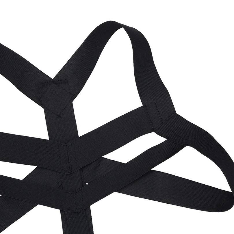 Men's Nylon Chest Harness / Sexy Bondage Underwear for Men / Male Erotic Clothing - EVE's SECRETS