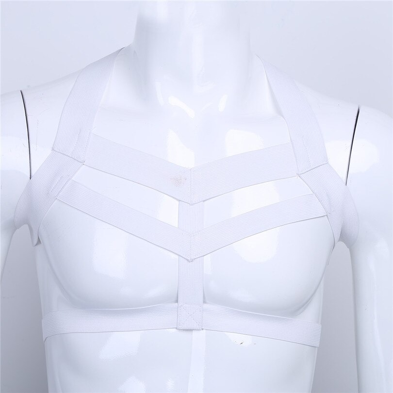 Men's Nylon Chest Harness / Sexy Bondage Underwear for Men / Male Erotic Clothing - EVE's SECRETS
