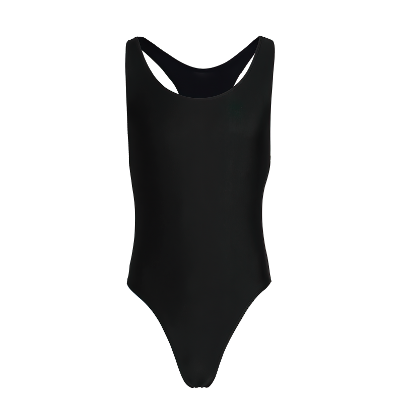 Men's One-Piece Sleeveless Leotard Bodysuit / High Cut Underwear Lingerie Swimwear - EVE's SECRETS