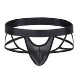 Men's Open-front T-back Jockstrap Briefs / Male Sexy Underwear with Criss-cross Straps - EVE's SECRETS