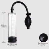 Men's Penis Pump for Enlargement Dick / Adult Soft Sleeve Sex Toy Vacuum for Penis - EVE's SECRETS