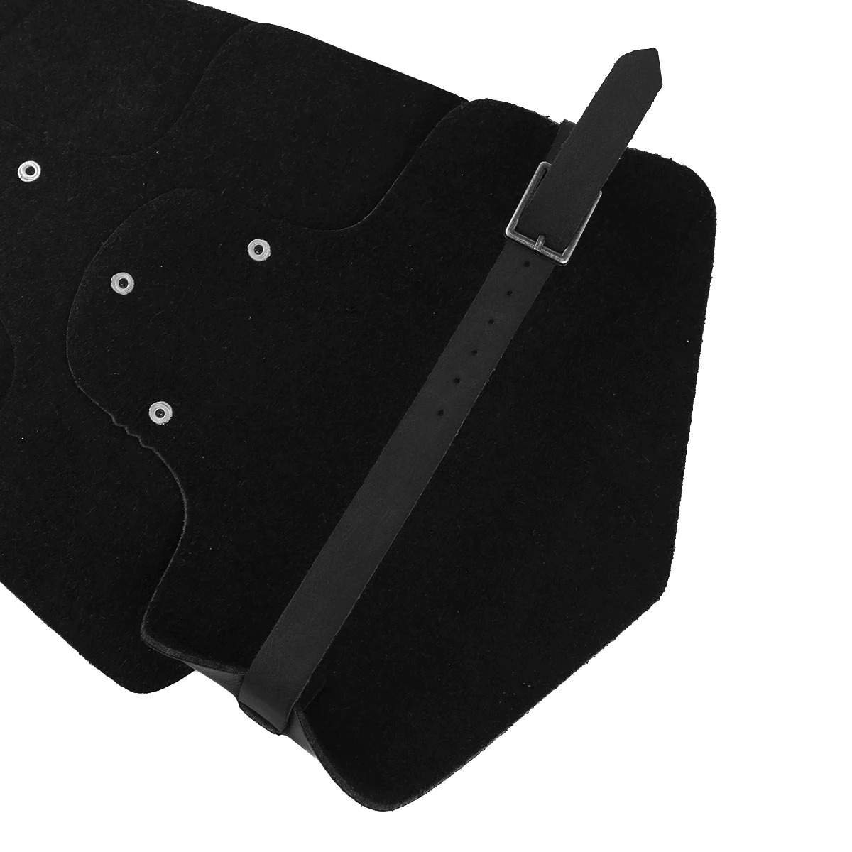 Men's PU Leather Chest Harness in Steampunk Style / Cosplay X-Shaped Bondage with Shoulder Armors - EVE's SECRETS
