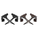 Men's PU Leather Chest Harness in Steampunk Style / Cosplay X-Shaped Bondage with Shoulder Armors - EVE's SECRETS